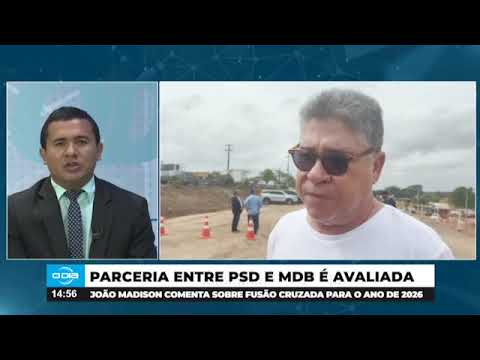 João Mádison avalia a aproximação de MDB e PSD para espaço na base majoritária 11 11 2024