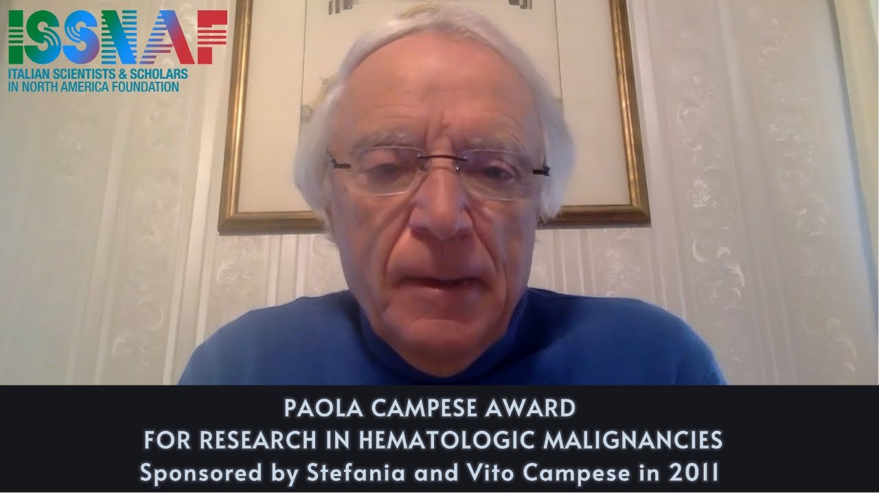 The Campese Family has sponsored the Young Investigator Paola Campese Award since 2011! Thank you!