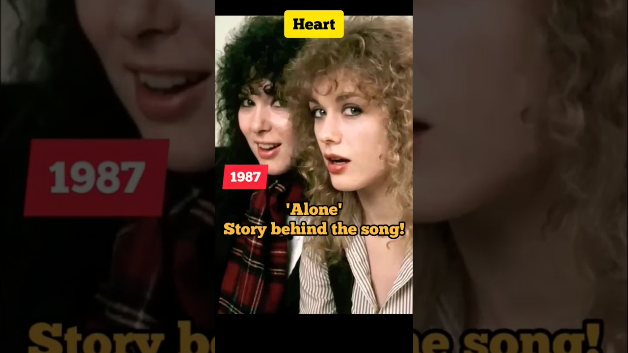 Behind the Song Alone 1987 by Heart🤩🎵