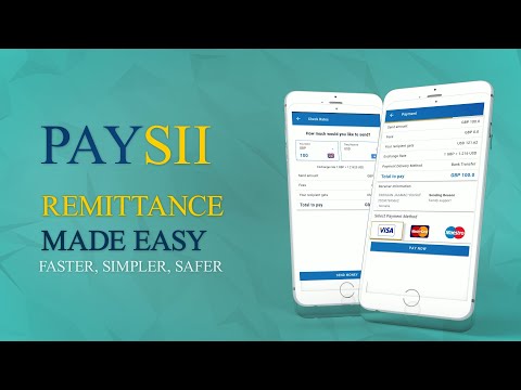Paysii Application Remittance Made EASY