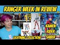 RWIR 145 | I'M BACK! | KAMEN RIDER SABER! | NEW LIGHTNING COLLECTION TOYS | POWER RANGERS | ULTRAMAN