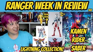 RWIR 145 | I'M BACK! | KAMEN RIDER SABER! | NEW LIGHTNING COLLECTION TOYS | POWER RANGERS | ULTRAMAN