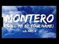  lil nas x  montero call me by your name  slowed  reverb lyrics
