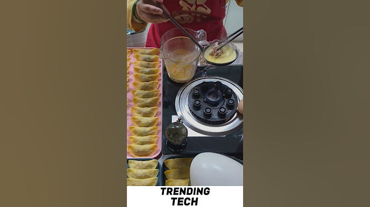 Tech Trending | Dumpling Cook Table