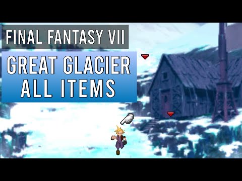 Final Fantasy 7 - Great Glacier walkthrough (all items and chests, from Added Cut to Alexander)