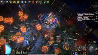 Path of Exile 3.29 Reliquarian CwC Volatile Dead Chaos Conversion vs Uber Cortex