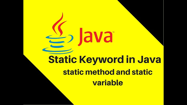 7.13 What is Static Keyword in Java | static method and static variable