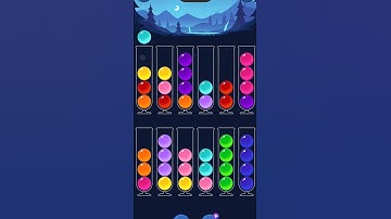 Colour ball puzzle solve #shorts #gaming