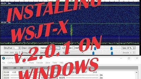 WSJT-X v2.0.1 Setup in under 5 minutes!