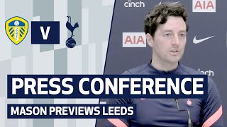 “We’re seeing Gareth Bale close to his best” | Ryan Mason looks ahead to Leeds United