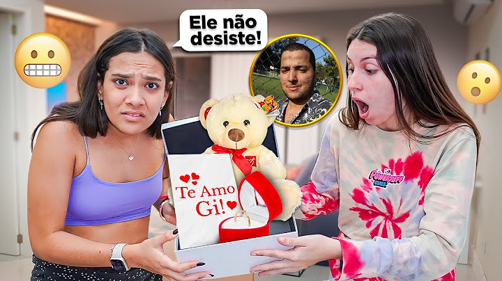 FINALMENTE DESCOBRIMOS O QUE TINHA NA CAIXA QUE O VIZINHO DEIXOU  - JULIANA BALTAR