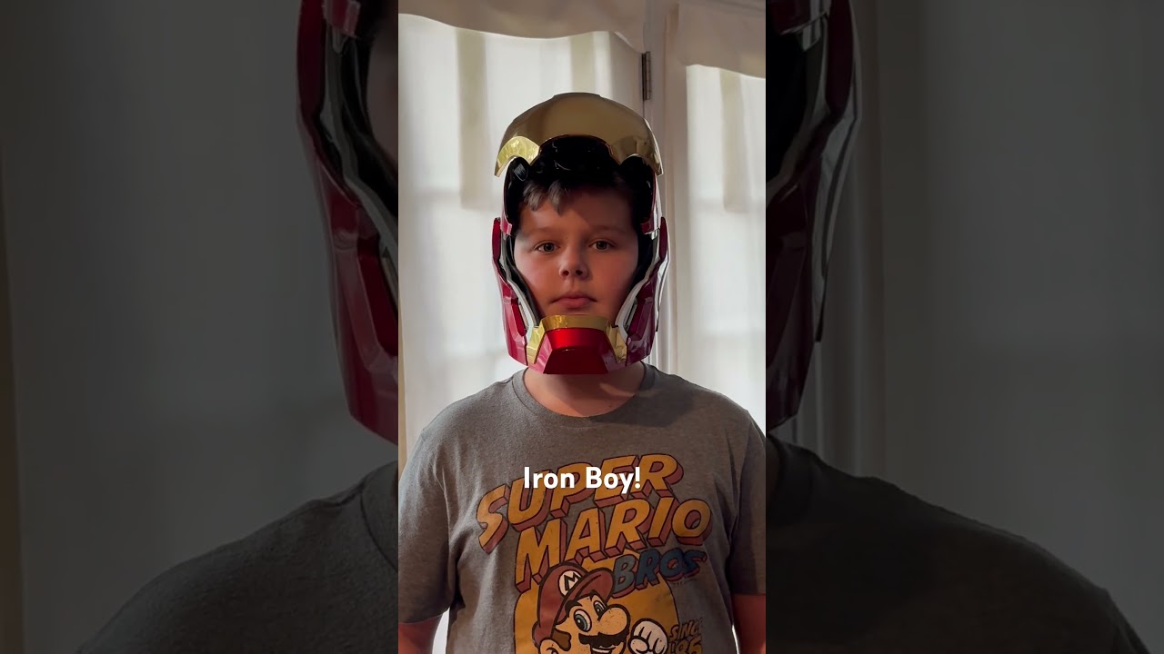 YouTube에서 Finally got his MK50 Iron Man helmet.😂 #ironman #realistic 보기 YouTube에서 Finally got his MK50 Iron Man helmet.😂 #ironman #realistic 보기