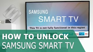 🔇 Samsung Smart TV Error: This TV is not fully functional in this region! How to unlock Smart Hub ✅ screenshot 3