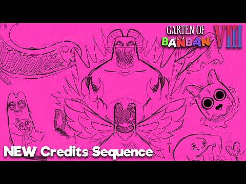 Secret NEW Credits Sequence Garten Of Banban 8 