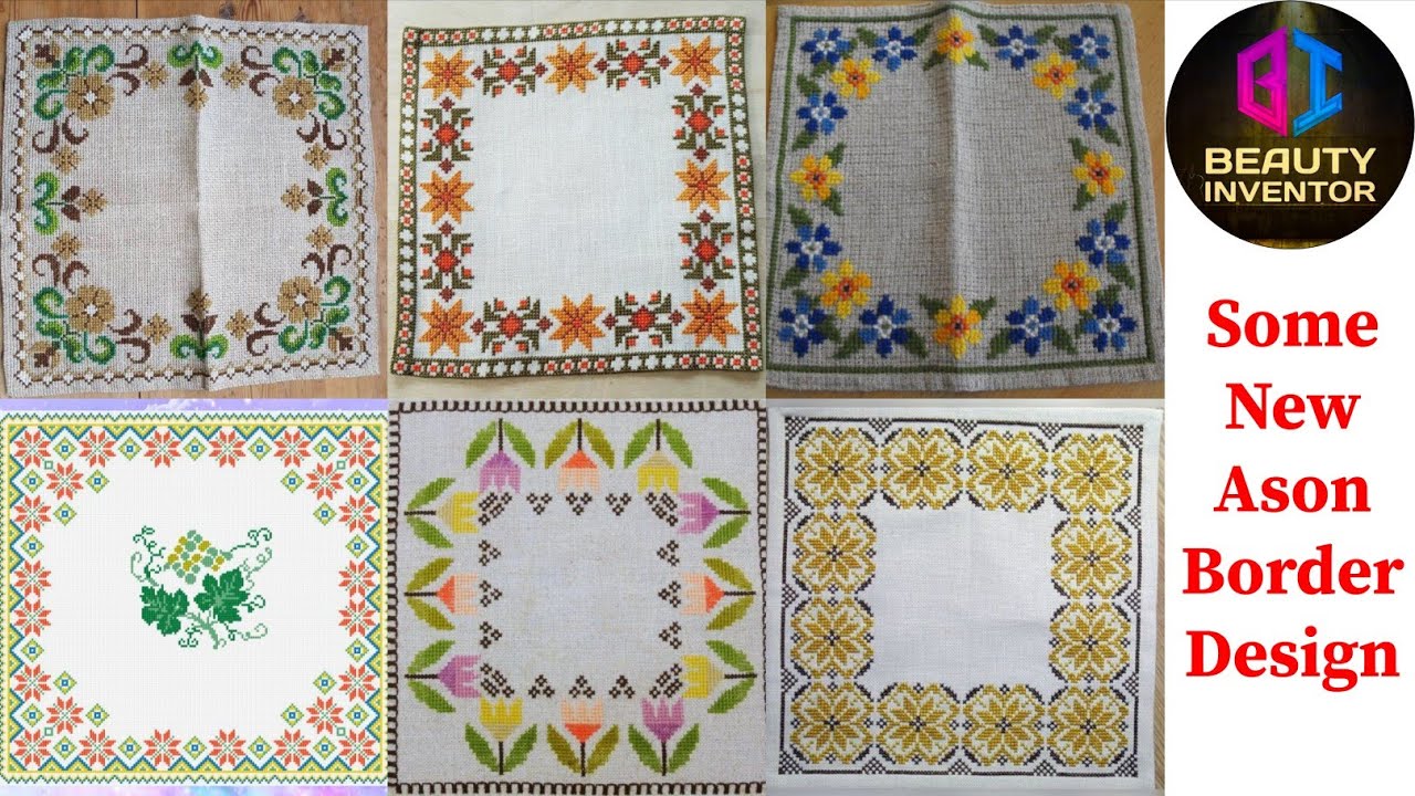 Cross Stitch Pattern || New Ason Border Design