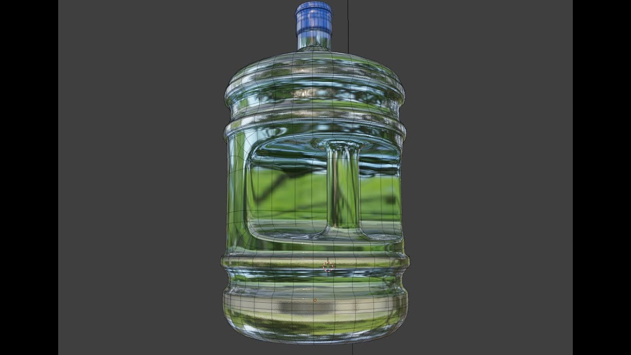 How to Model a Water Bottle in Blender 