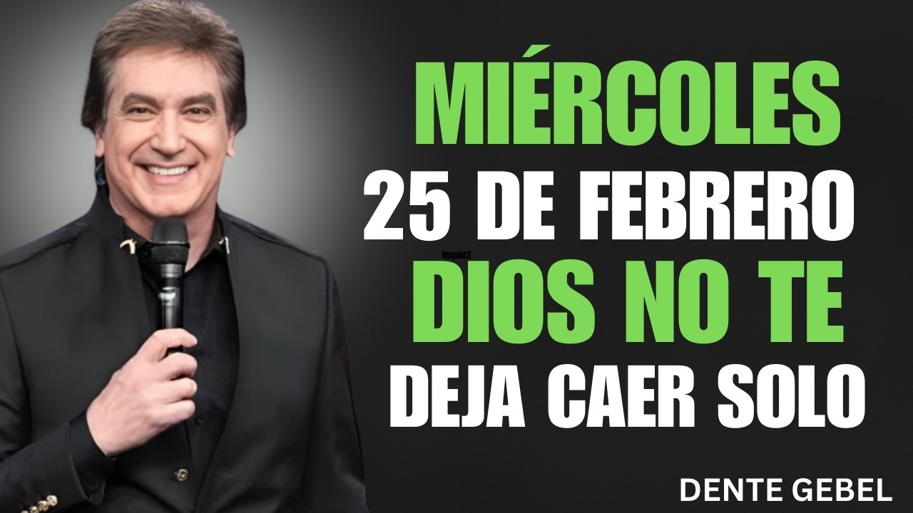 ¡No Caigas Solo! [Descubre el Poder Oculto que Dios Tiene para Ti] | DENTE GEBEL