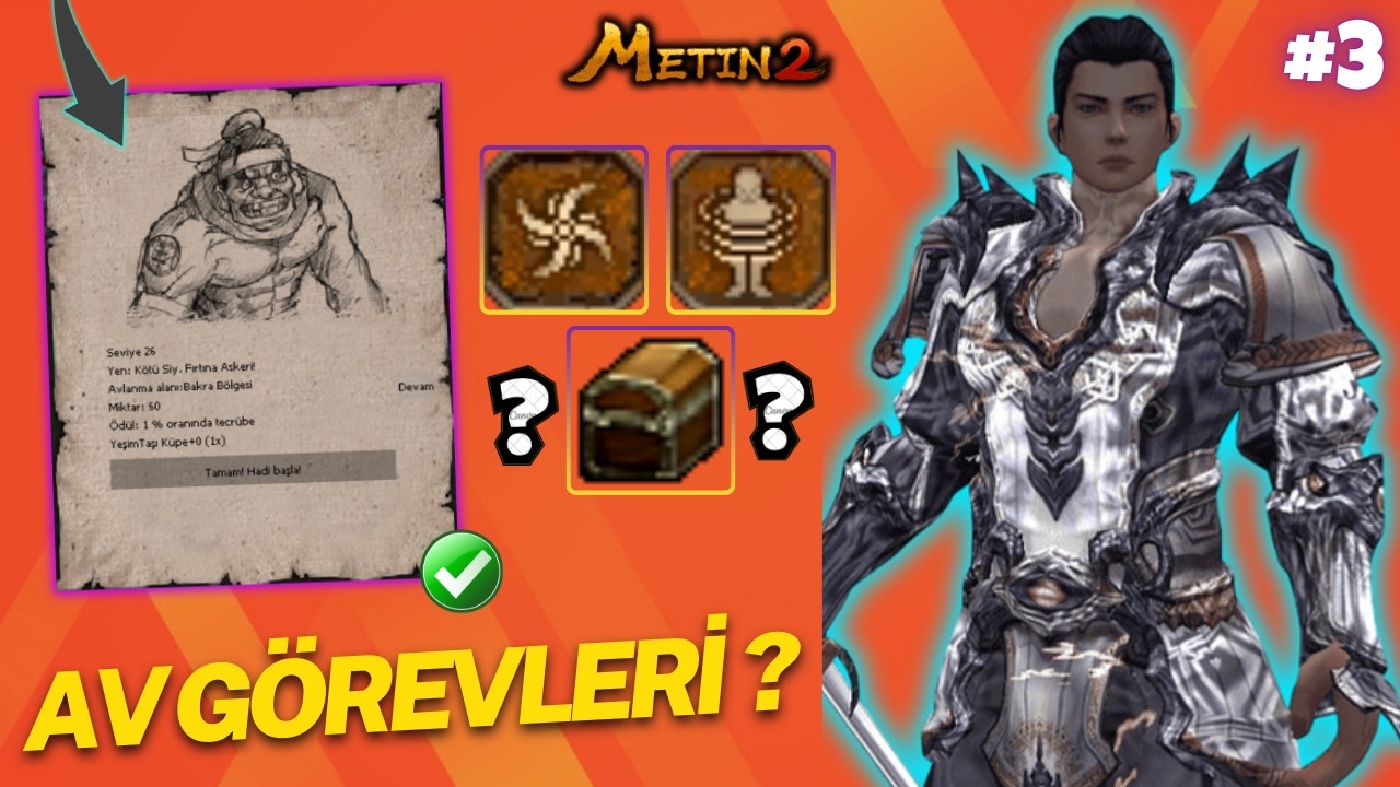 ŞAMAN SERİSİ l AV GÖREVLERİ BAŞLASIN ? l ÇEŞİTLİ FARMLAR İLE SERİYE DEVAM l Metin2TR Ezel #3