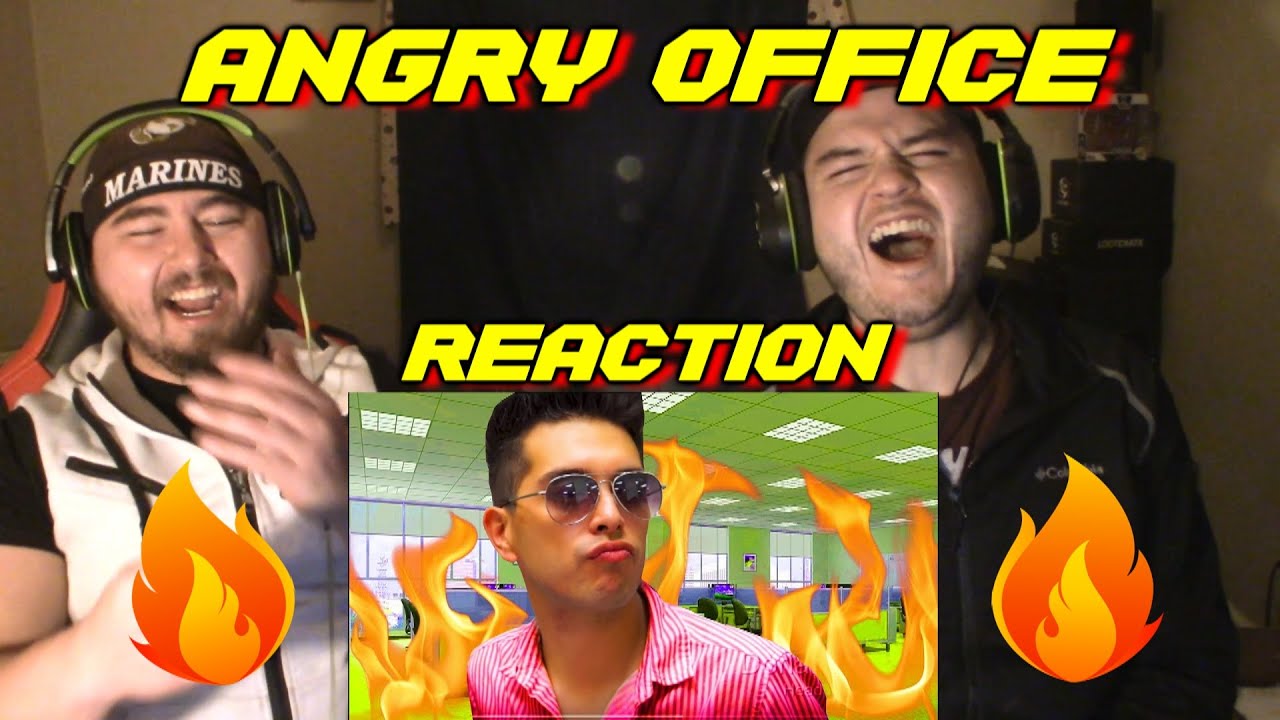 Brandon Rogers | ANGRY OFFICE (OFFENSIVE) Reaction - YouTube