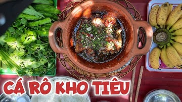 CÁ RÔ KHO TIÊU Ăn Cùng Rau Vườn Cho Bữa Cơm Ngon Lành | Giang Nguyễn TV