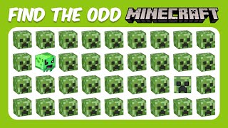 Find the ODD One Out  Minecraft Edition | Emoji Quiz