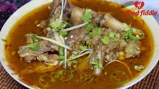 Paya Recipe | Mutton Kunna Paya Recipe By Food Fiddle