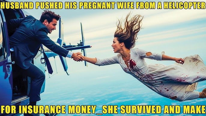 Husband Pushed His Pregnant Wife From a Helicopter for Insurance Money — She  Survived and Make - YouTube