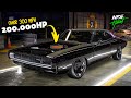 Need for speed heat  200000hp 69 dodge charger rt  max build 400