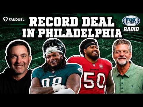 Jalen Carter Lands Record-Breaking Extension with the Eagles (w/ Golic) | Stugotz and Company LIVE!