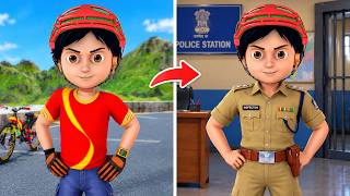 Shiva Cartoon Characters In Police Inspector 😱 || Part 1 