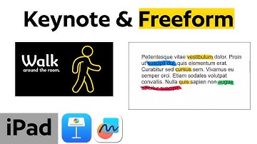 Master Presentation Creativity: Using Keynote and Freeform Together on iPad!