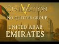 Civ 5 UAE No Quitter Group Strong Moves [Part 1]