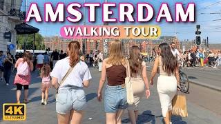 Amsterdam City Walking Tour 🇳🇱 Netherlands in 4k (Red Light District)