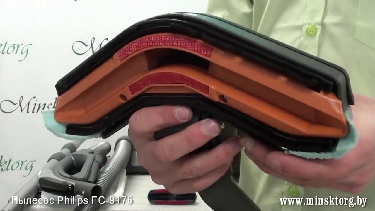 Как разобрать пылесос филипс 2100w Пылесос PHILIPS FC 9176.mp4 - YouTube