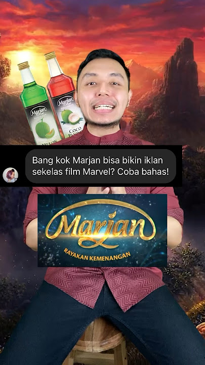 Iklan Marjan udah kayak film Marvel? Berapa budgetnya? #shorts