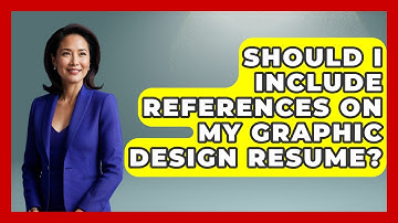 Should I Include References On My Graphic Design Resume? - Graphic Design Nerd
