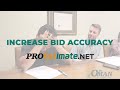 Increase your bid accuracy with proestimatenet