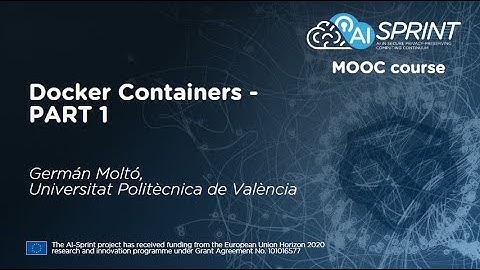 MOOC Course - Serverless Computing AI-SPRINT Design TOSCARIZER COMPSs & runtime management - PART 1