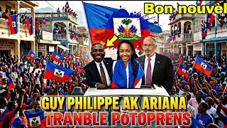 25 avril ALIX FILS AIME VOYE ON GWO MESAJ BAY ARIANA AK GUY PHILLIPE TOUT MOUN PRAN LARI NOUVÈL CHO 