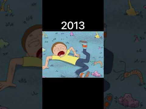 Evolution of Rick and Morty #evolution #shorts #rickandmorty #Rick #Morty