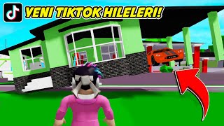 BROOKHAVEN TİKTOK HİLELERİNİ DENEDİM !! (ÇALIŞIYOR) | Brookhaven Roleplay | Roblox Türkçe