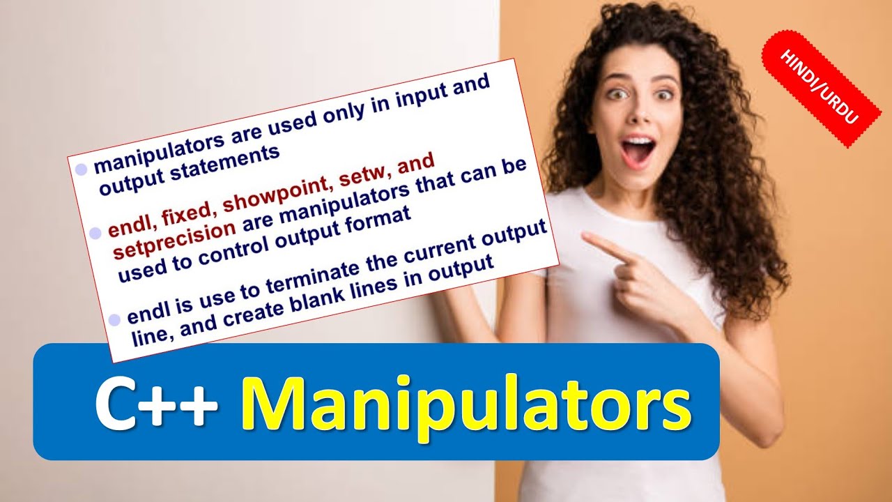 What are Manipulators in C++ | C++ Manipulators | Manipulators in C++ ...