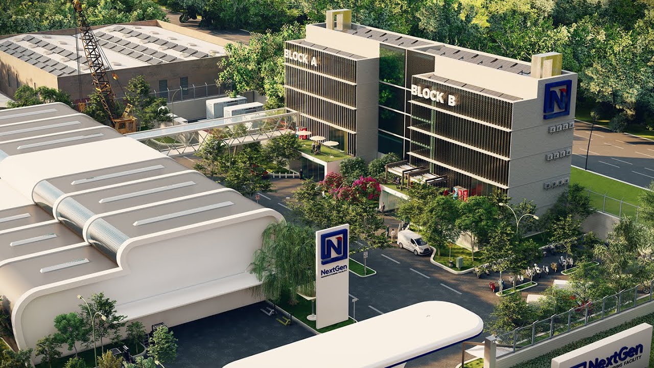 NextGen Factory Layout 3D Walkthrough | Modern Plant Design & Workflow Tou