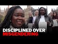 Nurse DISCIPLINED by NHS for refusing to use bearded offender's pronouns