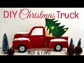 Red Christmas Truck DIY
