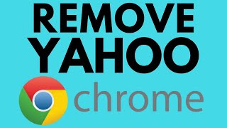 كيفية إصلاح تغيير محرك بحث Google Chrome إلى Yahoo - إزالة بحث Yahoo