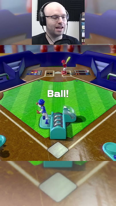 Owning the batter in toy baseball #Shorts