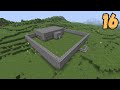 Constructing the Base Wall for Protection! - Minecraft Gameplay Part 16