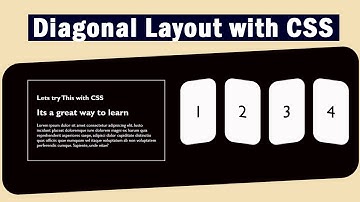 How to make a Responsive Diagonal Website Design with HTML and CSS