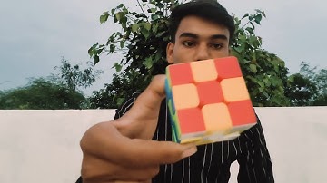 How To Make Checkerboard Pattern In 40 Second #rubikscube #newvideo